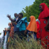 Breaking ground is a dream come true for New Roots and the Somali community People celebrate ground breaking at New Roots Farm August 2016 - photo by Jennifer Mitchell, MPBN